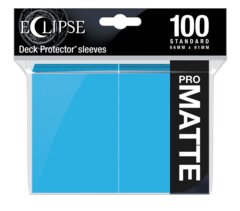 Ultra Pro - Pro Matte Eclipse: Deck Protector 100 Count Pack - Sky Blue